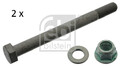 2 x Schraube + Mutter Febi für Querlenker oben AUDI A4 8K B8 A6 4F,C6