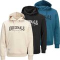 Jack & Jones Herren Kapuzenpullover Jorbridge Sweat Hoodie Sweatshirt Print