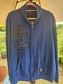 Camp David Sweatjacke Jacke Herren mit Druck,Kängurutasche, Stehkragen XXL
