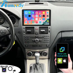 Android 13 Autoradio Für Mercedes Benz C-Klasse W204 S204 GPS NAVI WIFI +Kamera