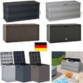 Garten Aufbewahrungsbox Terrasse Wasserdicht Auflagen Kissen Box Kiste 90L-420L