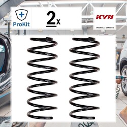 2x ORIGINAL® Kamoka 2110774 Fahrwerksfeder Vorne passend für Smart FORFOUR