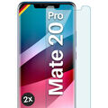 2x Echt Glas für Huawei Mate 20 Pro Panzerfolie Hartglas Premium Displayschutz