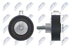 NTY Umlenk- / Führungsrolle Keilriemen Umlenkrolle Keilriemen RNK-AU-034 26mm