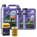 Motoröl 10W60 LIQUI MOLY Synthoil Race Tech Gt1 9L+HENGST Ölfilter