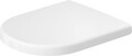 Duravit D-Code WC-Sitz, abnehmbar, mit Absenkautomatik, Pinbefestigung,