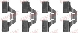 Quick Brake Zubehörsatz, Scheibenbremsbelag 109-1211 für SKODA TOYOTA VW