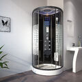 HOME DELUXE Dusche Duschkabine Duschtempel Fertigdusche Eckdusche Komplett