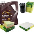 MANNOL 5L Energy Premium 5W-30+MANN-FILTER Filterpaket für VW Polo 9N_ 1.8 GTI