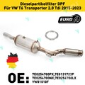 NEU Dieselpartikelfilter DPF für VW Transporter T6 2.0 Tdi 2015-2023 7E0254700PX