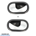 2x TÜRGRIFF SET INNEN VORNE LINKS RECHTS FÜR DUSTER LOGAN SANDERO TWINGO CLIO