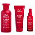 Wella Ultimate Repair Miracle Hair Rescue 95ml + Shampoo +Spülung  545ml-XXL-SET