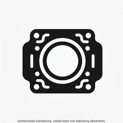 ELRING Dichtung Ansaugkrümmergehäuse 734.800 FPM Fluor-Kautschuk für OPEL ASTRA