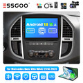 4+64G Carplay DAB+ Autoradio Für Benz Vito W447 2014-2020 Android 13 GPS AHD Cam