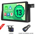 CAM+Für BMW E46 318 320 323 325 330 9" IPS Autoradio GPS Navi Android 13 CarPlay