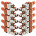 10x Netzwerk Stecker CAT 7 Werkzeuglos RJ45 CAT7 Netzwerkstecker Netzwerkkabel 