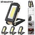 LED COB Arbeitsleuchte Akku Werkstattlampe Taschenlampe Handlampe Mit Magnet KFZ