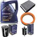 Ölwechsel Set MANNOL 5L Defender 10W-40 Motoröl + SCT Filter SET KIT 10753617