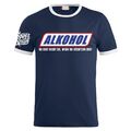 Herren T-Shirt Bier Alkohol Spass funshirt lustige Sprüche spruch für männer