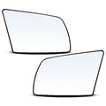 2x Spiegelglas Spiegel Manuell Links Rechts Klar mit Basis für Opel 1427408