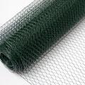 Maschendrahtzaun 25x1m Zaun Volierendraht Draht Grün Sechseckgeflecht 13x13 0,8