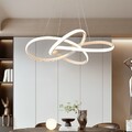 LED Dimmbar Design Deckenleuchte Deckenlampe mit FernbedienungWohnzimmer Flur