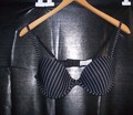 T`Shirt BH, Lingerine,C&A, gr.80C,Schwarz mit weiße Streifen****Maße beachten***
