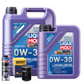 Motoröl 0W30 LIQUI MOLY Synthoil Longtime 6L+HENGST Ölfilter +Spülung