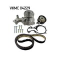 1x Wasserpumpe + Zahnriemensatz SKF VKMC 04229 passend für FORD