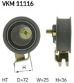 SKF VKM 11116 Spannrolle Zahnriemen für VW Golf IV Schrägheck (1J1)