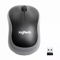 Logitech M185 Mouse Kabellos Funk & USB Empfänger 1000DPI Kabellose maus Grau