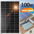 100W Solarmodul Solarpanel PV Solarzelle Monokristallin Photovoltaik Wohnmobil