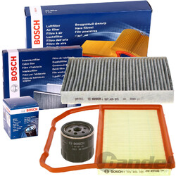 BOSCH INSPEKTIONSPAKET passend für SEAT MII SKODA CITIGO VW UP / 1.0 /  60-75 PS
