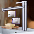 Hoch Waschtischarmatur Wasserhahn Waschbecken Mischbatterie Einhandmischer NEU!
