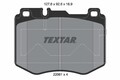 TEXTAR Bremsbelagsatz Scheibenbremse 2206101 für MERCEDES KLASSE W213 C238 S213
