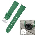 Klassisch Gummi Gurtersatz-Zubehör Für Moon&wat .ch Armbanduhr mit Werkzeug