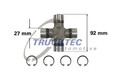 Antriebswellengelenk 02.34.043 TRUCKTEC AUTOMOTIVE für MERCEDES-BENZ