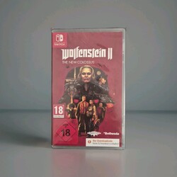 Wolfenstein II: The New Colossus -  Nintendo Switch -Only Download Code Neu Ovp