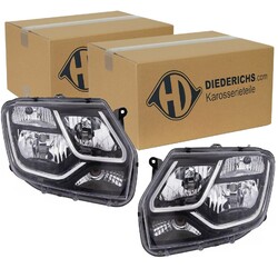 2x DIEDERICHS SCHEINWERFER LINKS+RECHTS passend für DACIA DUSTER
