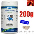 Canina Biotin Forte 200 g Tabletten Nahrungsergänzung für Hunde Fell Hautpflege