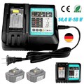 Makita DC18RC Schnellladegerät Ladegerät für 14,4 V-18 V Li-Ion Ersatzakku Neu