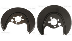 2x Spritzblech Bremsscheibe Hinterachse für SEAT VW CORDOBA Vario IBIZA II