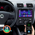 Für VW GOLF 5 6 Passat Touran Plus Caddy Polo 2+32G Android14 Autoradio Navi GPS