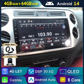 DAB+ 8-Core Android 14 Autoradio Carplay GPS Navi Kam für VW Tiguan 5N 2007-2016