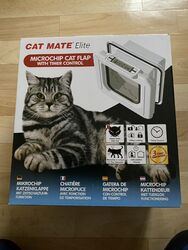 CAT Mate Katzentür Elite Selective Chip,Disc weiß,