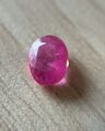 Ruby Natural Madagascar, 1,22 Ct, Oval Cut Faceted Gemstone,Jewelry, Certificate