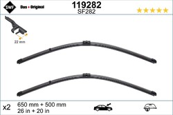 Wischblatt Scheibenwischer DAS ORIGINAL SET SWF 119282 für BMW ALPINA X3 X4 XD3