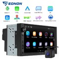 KAM+7" IPS Android 13 Autoradio 2 DIN mit GPS Navi WiFi USB Apple Carplay BT RDS