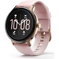 Hama Fit Watch 4910 Smartwatch rosegold/rosa 1,09 Zoll Display Bluetooth Tracker