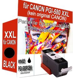 1 Druckerpatrone PGI-580PGBK XXL Black für Canon (keine original Canon)